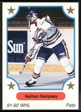 1991-92 7th Inning Sketch WHL #221 Nathan Dempsey