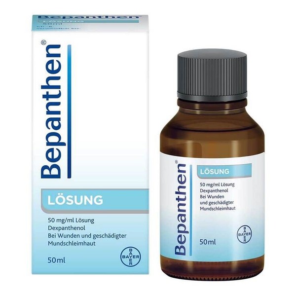 Bepanthen LöSung Bei Schleimhautverletzungen Im Mundraum · 50 Ml · Pzn 02180584-image