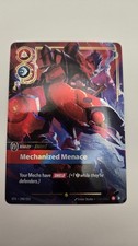 Riftbound Rumble Mechanized Menace (Overnumbered) SFD 240/221 — live eBay listing