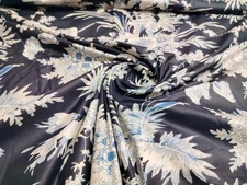 Indian Hand Block Cotton Fabric Natural New Print Handmade Sanganeri 5 Yard Robe