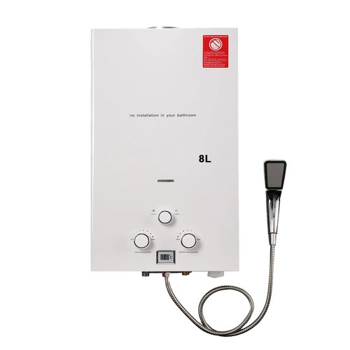 8/10/12/16/18/20L Chauffe-Eau Instantané à Gaz Propane Butane avec Douche - Foto 18 di 38