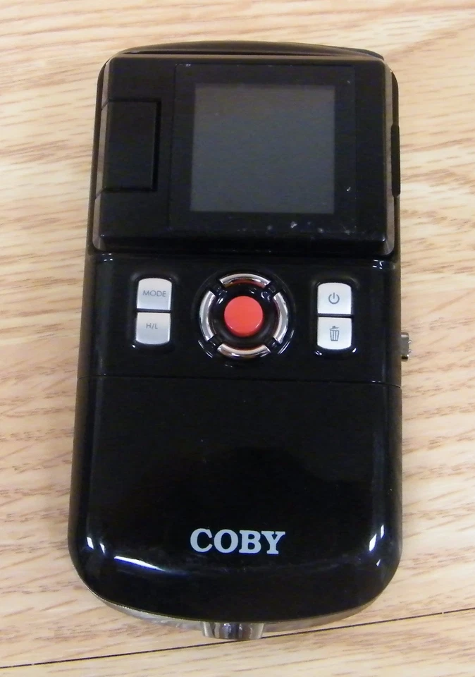 Genuine Snapp Coby (CAM 3001) Black Handheld Digital Camcorder Only *FOR PARTS*  - Image 2 of 4