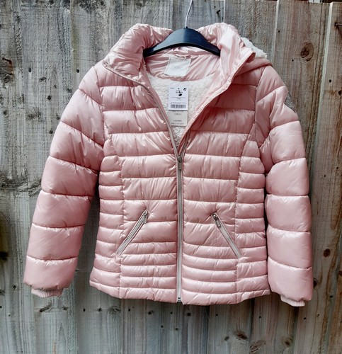 light pink winter shower resistant coat 
