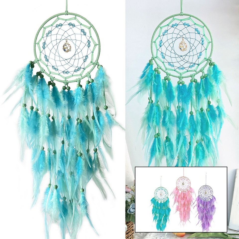 Dream Catcher for Bedroom Handmade Feather Craftsmanship Colorful