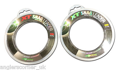 Korda XT Snag Leader - All Sizes / Carp Fishing Snag Line