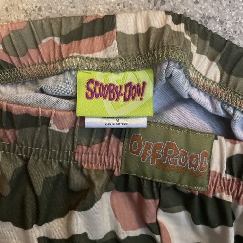 SCOOBY-DOO boys PAJAMAS Long Sleeve Camo Size 8 Preowned Excellent cond - Picture 3 of 4