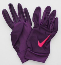 Nike Youth Base Layer Liner Gloves Youth Medium Night Purple/Vivid Pink
