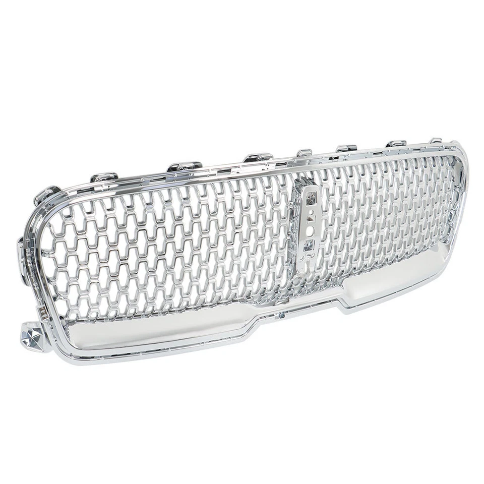 New For 2017-2020 Lincoln Continental Front Bumper Grille Grill W/Camera Hole - Изображение 4 из 4