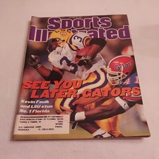 1997 October 20, Sports Illustrated Magazine, Kevin Faulk & LSU (CP296) 