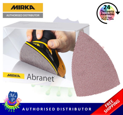 Mirka Abranet Schleifstreifen / Scheiben 100 x 152 x 152 für Deos Deltaschleifer
