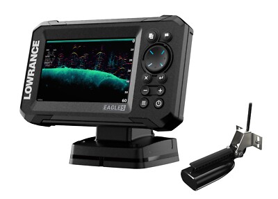 Lowrance Eagle 5 Dropshot HDI Echolot GPS Eco Fisch Finder Meer See A0485