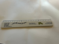 Saudi Arabia Hotel Alhamra Palestine Road Nova-Park Jeddah Vintage Metric Ruler