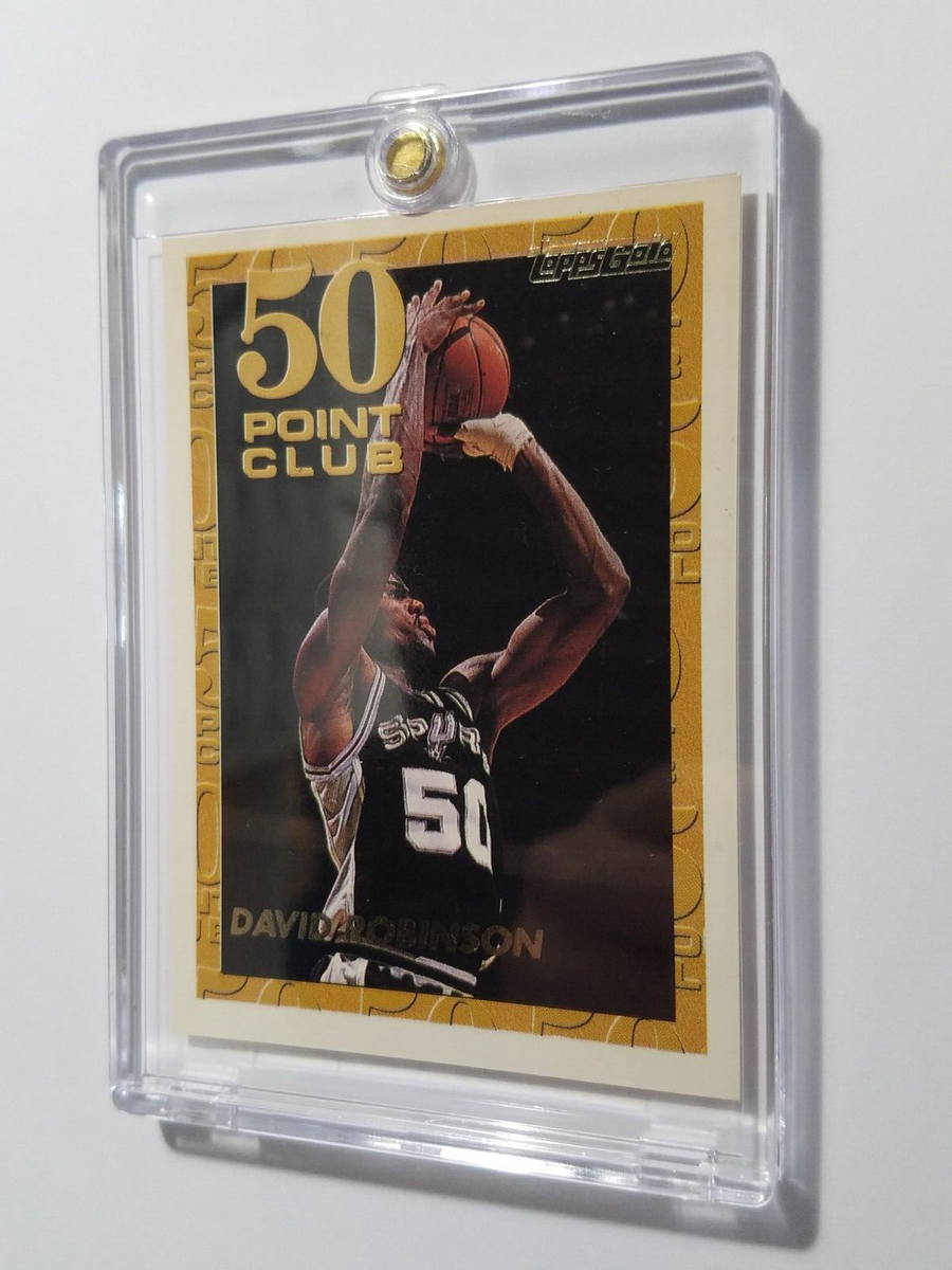 1993 Mint Topps Gold 50 Point Club David Robinson NBA Basketball 