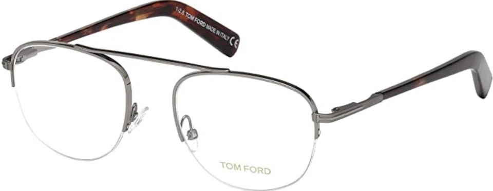 Gafas ópticas Tom Ford unisex 51 mm plata marrón R1033 Foto 2 de 3