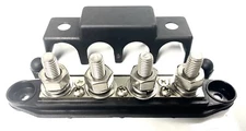 250A 7 point power post junction block, Negative distribution block, busbar 5/16