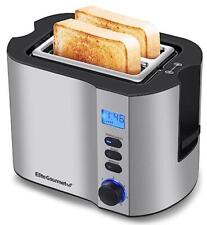 Kenmore Elite 4-Slice Long Slot Toaster Silver Stainless Steel with  Auto-Lift and Digital Controls & Reviews