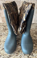 Rustic Ridge  Realtree Max-5 Camo Hunting Wader Lug Boot Sz 10