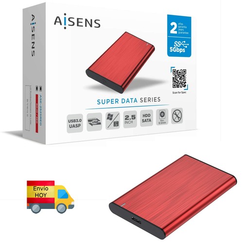 CARCASA CAJA EXTERNA DURO 2,5" AISENS USB 3.0/USB3.1 HD SSD ENVIO HOY | eBay