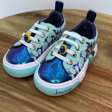 NEW Ground UP Disney Aladdin Jasmine Slip on Sneakers Toddler Girl Size 5