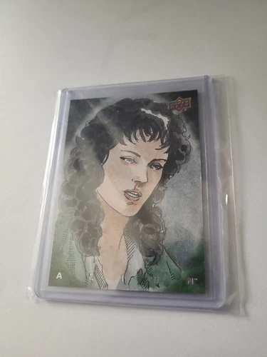 2017 Upper Deck Alien Hand Drawn Sketch Card By Abdul Ghoufur 1 Of 1