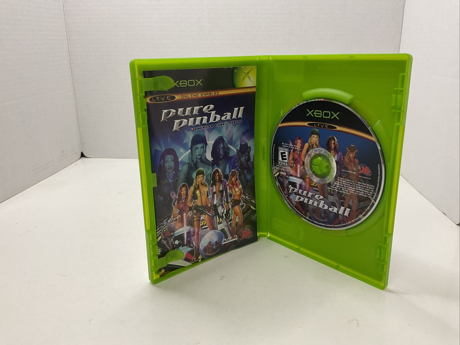 Pure Pinball American Pinball Reborn Microsoft Xbox 2004 Complete with