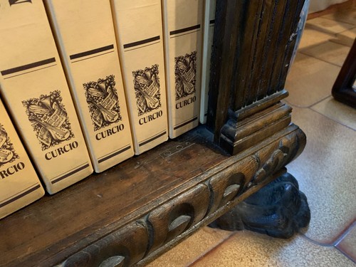 Libreria/Credenza legno inizio '900 originale in condizioni perfette - Foto 6 di 9