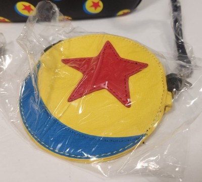 Disney parks pixar ball mini loungefly backpack and attached coin purse Disneyparks Loungefly Pixar Toy Story Luxo Ball Mini  main image 2