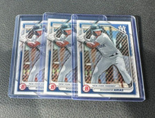 2024 Bowman Roderick Arias 3 Card Lot