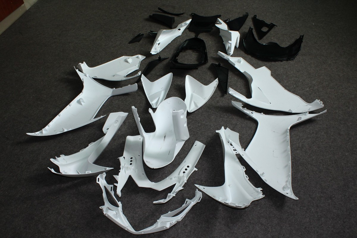 White For SUZUKI GSXR 600/750 2011-2024 Bodywork Fairing Kit