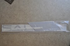 89-98 Saleen Stripe Set Silver Oem Fader Solid Windshield