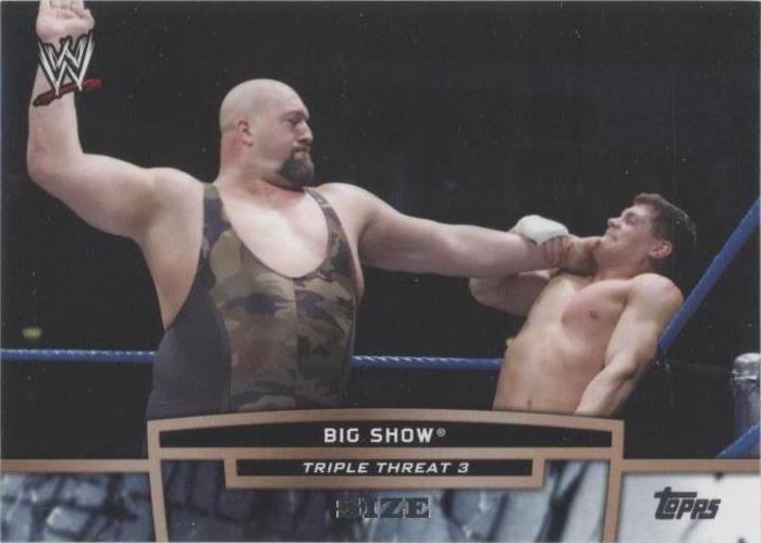 2013 Topps WWE - Big Show #TT16-3 - 1 of 1