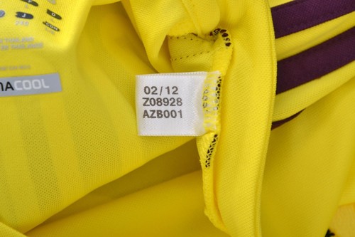 CAMISETA DE FUTBOL LOCAL ANZHI 2012/2013 EDICIÓN L USADA EN PARTIDO #9 ETO'O - Imagen 8 de 9