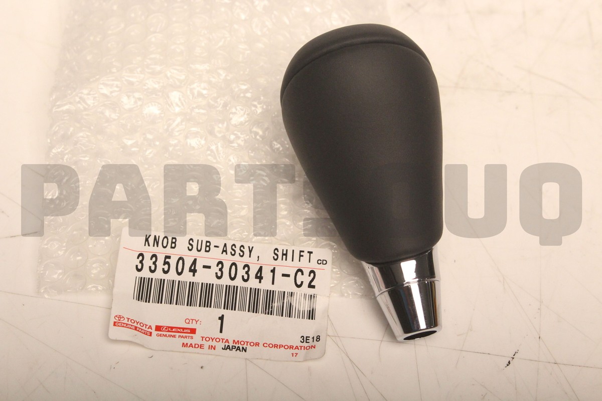 3350430341C2 Genuine Toyota KNOB SUB-ASSY, SHIFT LEVER 33504-30341