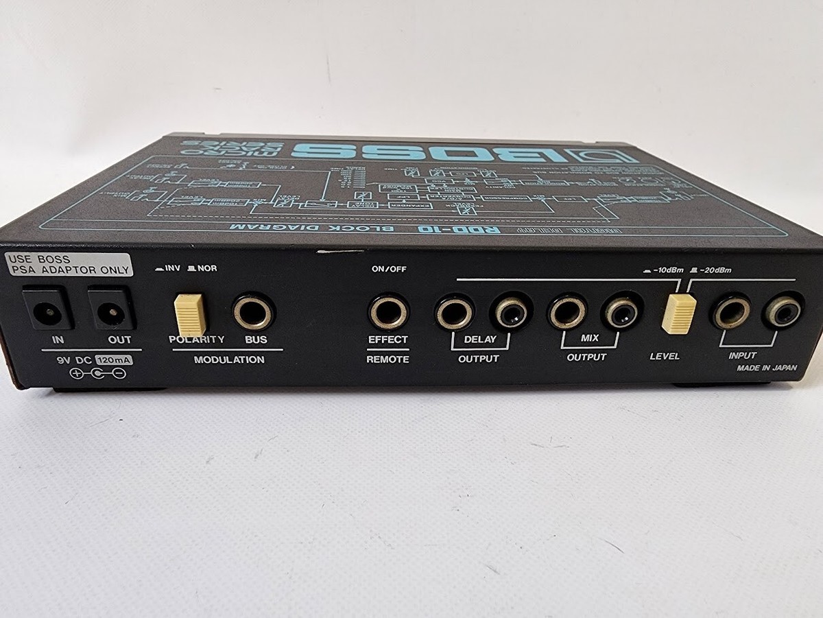 DJ機材 BOSS RDD-10 Micro Rack Series Boss RDD-10 - What To Know & Where To Buy | Equipboard