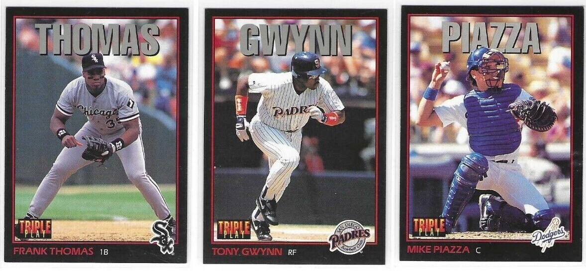1993 Triple Play Baseball base cards - Finish Your Set ! Volume Pricing!
