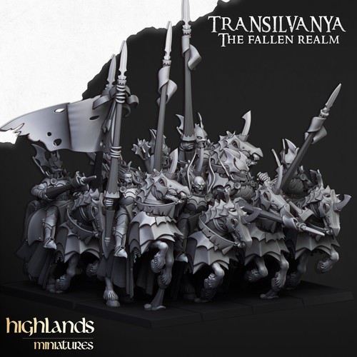 Highland Miniatures set of Vampire Knights - Picture 4 of 12