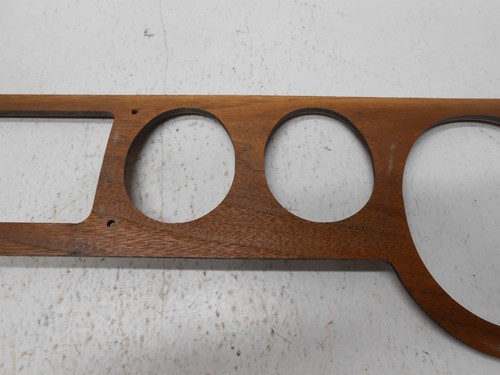 1996 Dodge Ram Van Left Driver Speedo Cluster Upper Wood Grain Panel Trim Cover - Foto 8 di 9