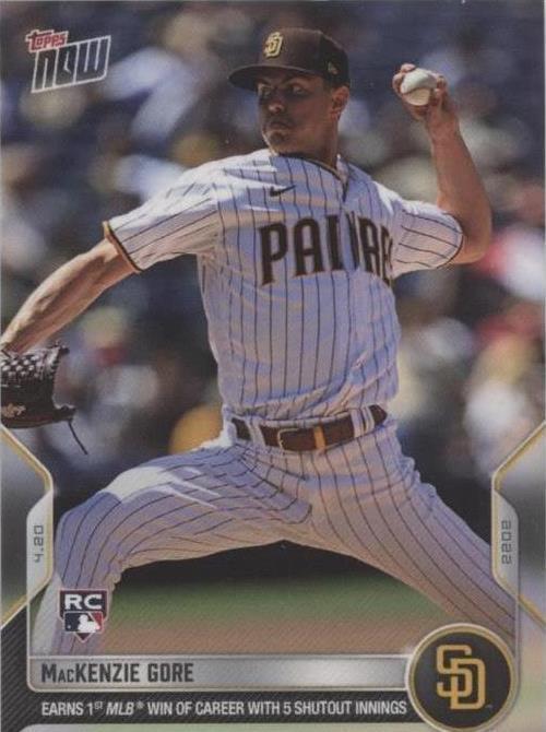 2022 Topps Now - MacKenzie Gore #73 - 1 of 1