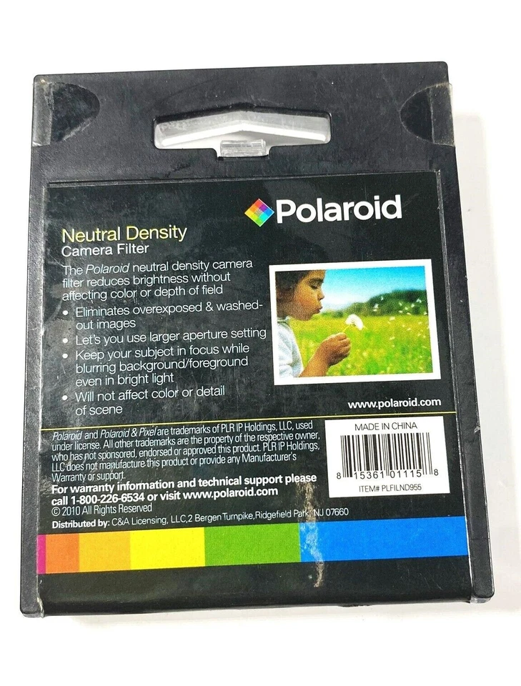 Polaroid 55mm ND 0.9 Neutral Density Camera Filter - Image 3 of 4