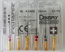 Dental Dentsply Rotary ProTaper Universal Engine NiTi Files 25 mm SX-F3