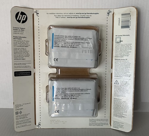 New Genuine HP 940 XL Black Twin-Pack High Capacity Ink Cartridges (Exp 2017) - Picture 2 of 3
