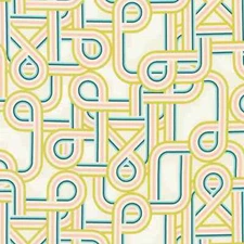 1 Yard Robert Kaufman Wilshire Lines Wishwell Cotton Fabric WELD-20506-84 CREAM