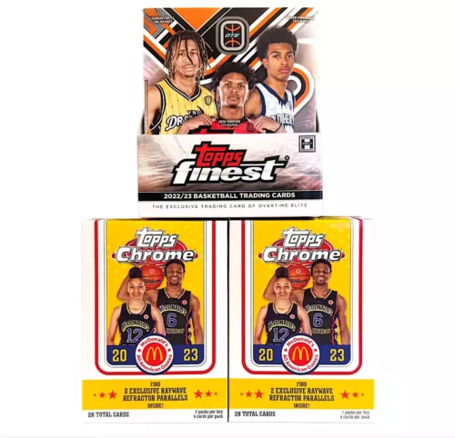 Topps 2023 Basketball Bundle (1) Master (2) All American McDonalds Blaster Boxes