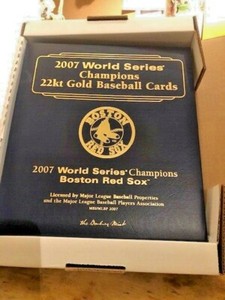2004 world series champions 22kt gold baseball cards boston red sox danbury mint ebay 2004 world series champions