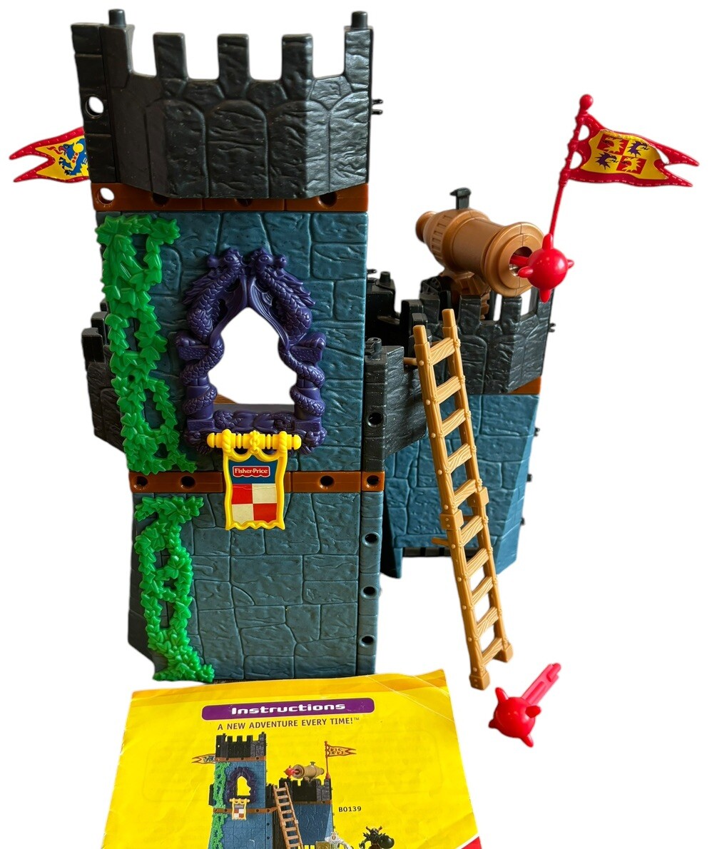 99% COMPLETE Fisher Price Imaginext CASTLE SAMPLER #B0139 Tower