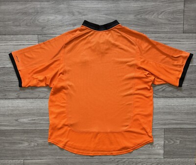 Netherlands 2000 2002 Home Football Shirt Soccer Jersey Orange