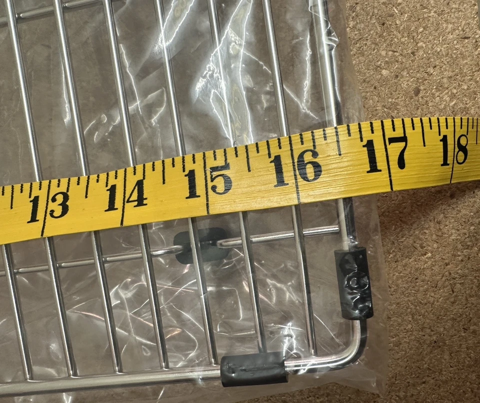 "Rejilla de fregadero de acero inoxidable Blanco 231167 cuenco único Attika rejilla de 26"" para 519594" Foto 3 de 4