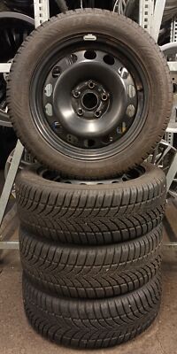 4 Original Audi Winter Wheels 205/55 R16 91H M+S A3 8V KBA 43738