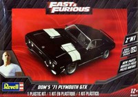 Revell 14477 Fast & Furious Dominic's Dom´S ´71 Plymouth Gtx In 1:24