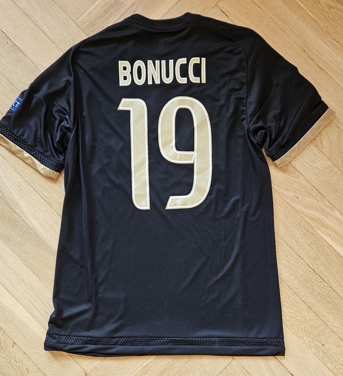 Juventus Shirt Maglia preparata 15/16 MATCH WORN ISSUE Leo Bonucci